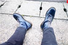Navy Blue Martens