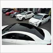 ベンツCLA 　ルーフにプロ ...