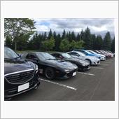 マツダ車の集まりにスバルが一 ...