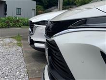 cx8とハリアーの比較。