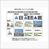 横断歩道の自転車についてのや ...