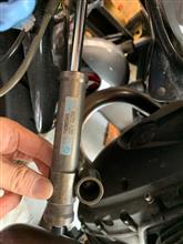 Garage Life ! R1200S ステアリングダンパー取り外しとキャリパーボルト塗装 Garage Life ! R1200S ステアリングダンパー取り外しとキャリパーボルト塗装
