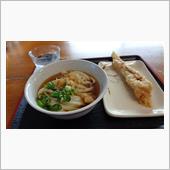 桃を買った帰りにうどん