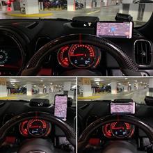 F系MINI専用 マグネット式スマートフォンホルダー