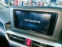 これもある意味“インチダウン”!? トヨタ･ライズのナビを7インチで取り付け。専用カバーもコンパクトになるところがポイントです。