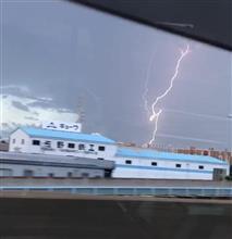 【稲妻⚡️】キレイなカミナリが撮れました❗【thunder⚡️】