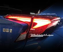 トヨタC-HR シーケンシャルウインカーテール☆光のチューニング☆