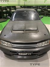 BNR32 GT-Rにカーボンボンネットを取り付けたい