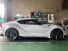 AVS仕様のスープラをカンタンにローダウンできる“HKSハイパーマックスツーリング”、いいですね。そしてアバルト124スパイダーもレクサスGSもいい感じにローダウン!!