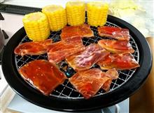 自宅で BBQ