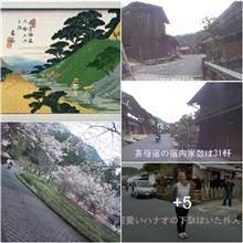 中仙道・妻籠宿のど真ん中・嵯峨野屋に一宿二飯　🍚
