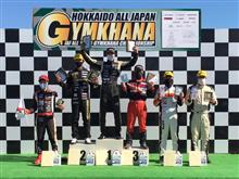 全日本ジムカーナ北海道4位