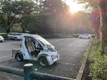 早朝 愛車　や コムス coms で ドライブに出かけよう　