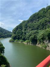 【県道406号線・小田切越え③】裾花川の渓谷へ下る