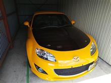 ロードスター車庫格納