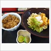 とり天すだちうどん