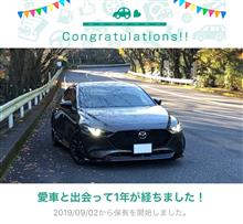 愛車と出会って1年！