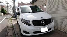 メルセデスベンツVクラス　塗装&amp;ブラックアウト！