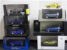 ＶＷゴルフ　8世代のミニカー