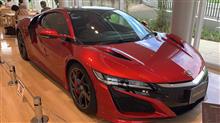 NSX 見てきました。(^｡^)