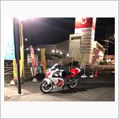 夜の初走行。RGV-Γ250 ...