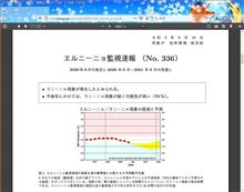 エルニーニョ監視速報