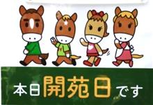 馬事公苑が開いていた