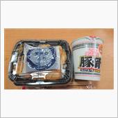海鮮天丼と豚骨！！