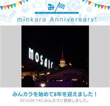 祝・みんカラ歴8年！