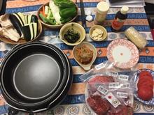 牛肉とブドウの食べ比べ