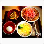 たまにはすき家ランチ、