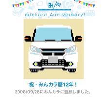 祝・みんカラ歴12年！