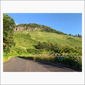 ロードバイクで大山を周遊する。