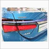 中国でのトヨタ車。