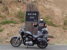 Be an American bike rider !　Exper!ence 山岳アベンチャー林道 ＠ おにゅう峠（福井県側⇒滋賀県側）・・・峠越冒険記ハーレー編