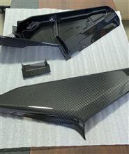 こんなの作ってみました。　ドライカーボン製WRX用インテーク部分