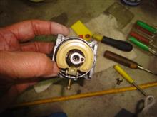 ミニ耕運機修理整備ＮＯ２　ベルト交換　キャブ清掃