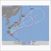 2020 台風14号 関東を ...