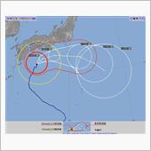 2020 台風14号 本州直 ...