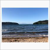 琵琶湖の東側へ