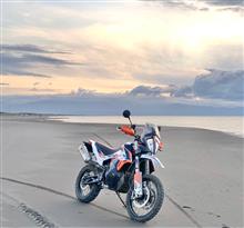 KTM 790 adventure R rally 初ダート！