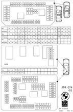 ヒューズボックス配電図を電子化してみました