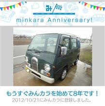 祝・みんカラ歴8年！
