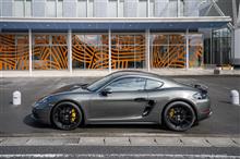 ポルシェ　718ケイマンGTS4.0試乗