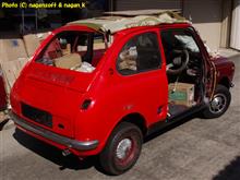 やっとこさです。スバル君の車の向きを入れ替えました。そして扉も外しました。 やっとこさです。スバル君の車の向きを入れ替えました。そして扉も外しました。