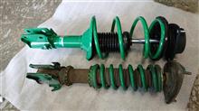 話題の純正形状ダンパー“TEIN EnduraPro PLUS”で足回りをリフレッシュ。ダウンサス“TEIN S.TECH”を組み合わせたのもポイントですよ!!
