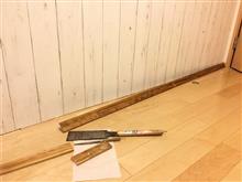 間仕切りDIYプロジェクト　自分の部屋側は完成しました！