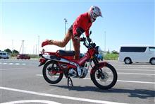 CT125ハンターカブで激走！
