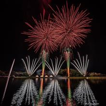 りんどう湖花火、再挑戦