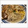 セットのラーメン